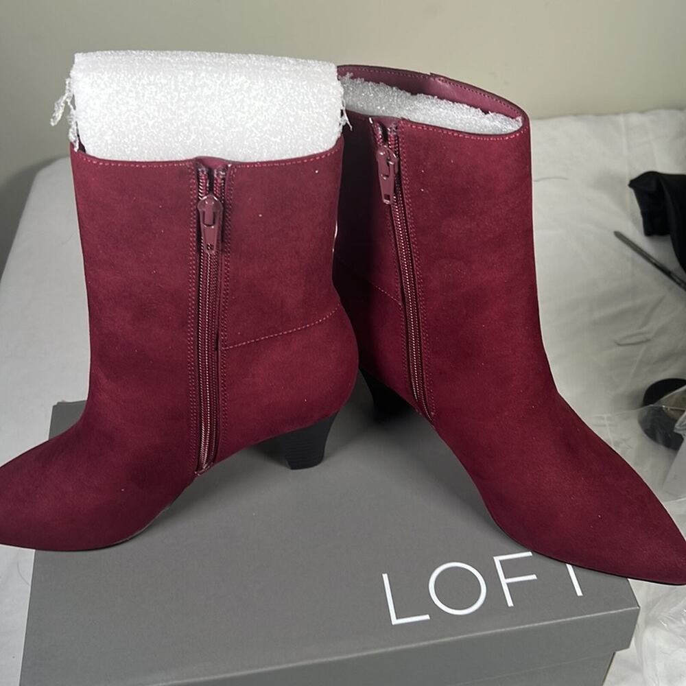 NEW Ann Taylor Loft bottie-Missy ankle boot 6 - Picture 3 of 8